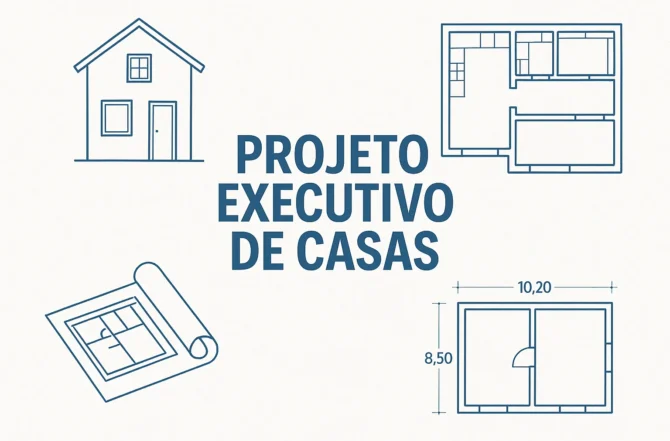 Projeto Executivo de Casas Projeto Executivo de Casas